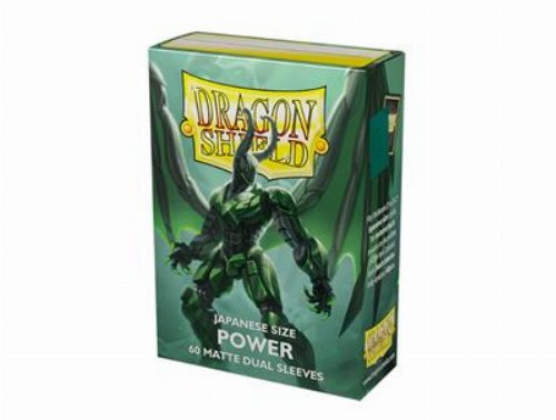 Dragon Shield Sleeves Japanese Small Size -
Matte Dual Metallic Power (60 Sleeves)