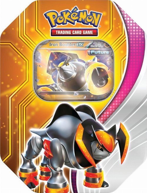 Pokemon TCG - Paradox Destinies: Iron Boulder EX
Tin