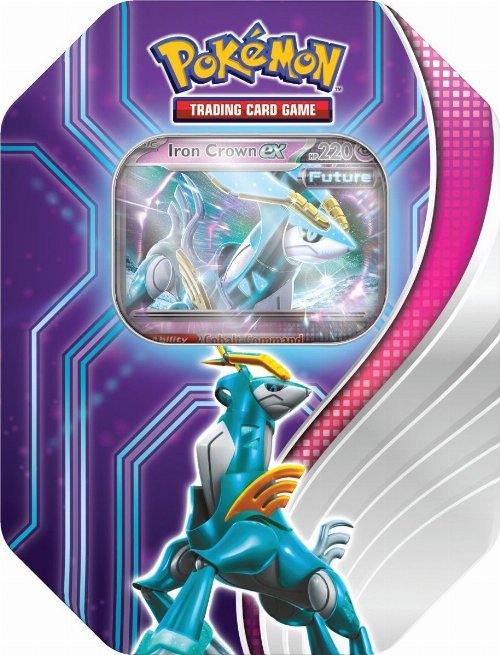 Pokemon TCG - Paradox Destinies: Iron Crown EX
Tin