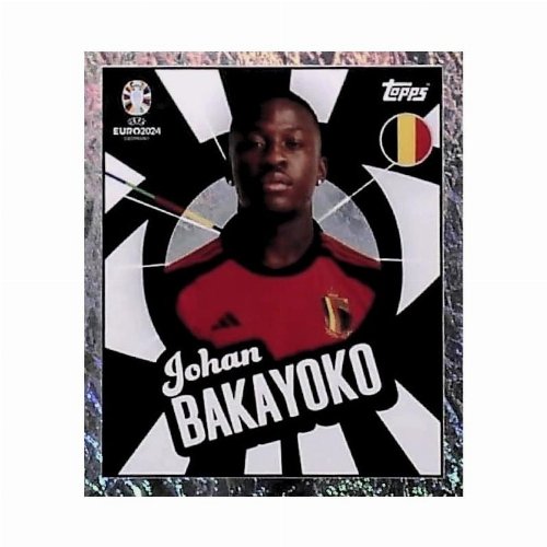 Topps - UEFA Germany Euro 2024 Sticker - BEL
PTW. Johan Bakayoko (Belgium) - Holo Foil