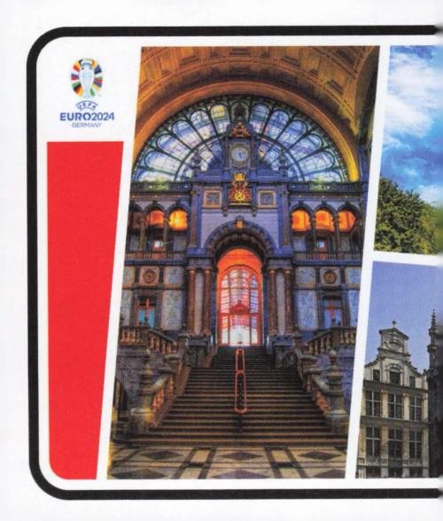 Topps - UEFA Germany Euro 2024 Αυτοκόλλητο - BEL P1.
Landmark 1/2