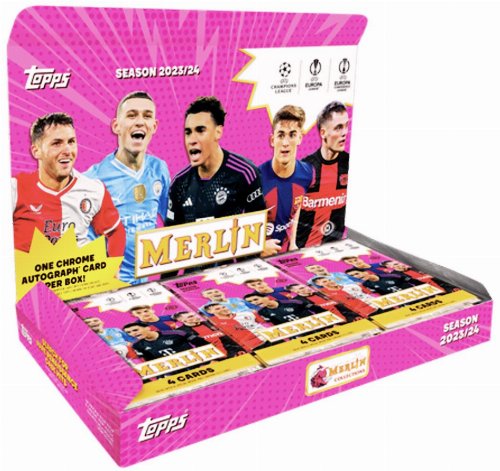 Topps - 2024 Merlin Competitions UCC Football Hobby
Box (18 Φακελάκια)