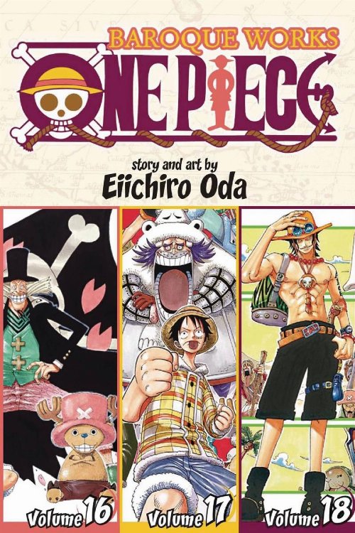 Τόμος Manga One Piece 3-In-1 Edition Vol.
06