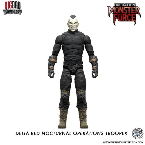 Operation: Monster Force - Delta Red Nocturnal
Operations Trooper 1/12 Action Figure (15cm)