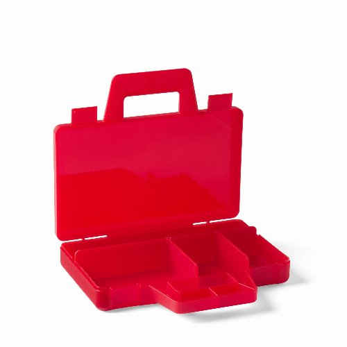 LEGO - Red Transparent Sorting Case To Go
(19x16cm)