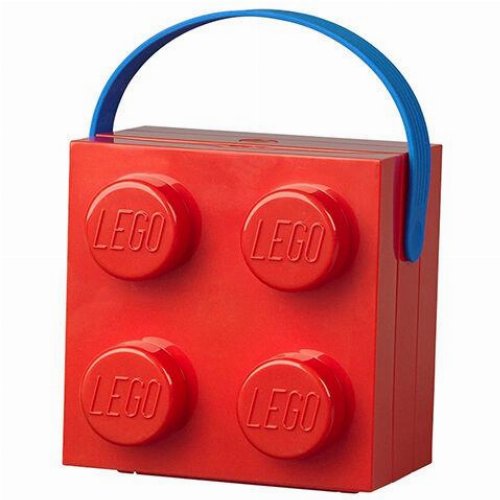 LEGO - Red Lunchbox with Handle
(16x16x11cm)