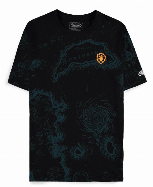 World of Warcraft - Azeroth Map Alliance Black
T-Shirt