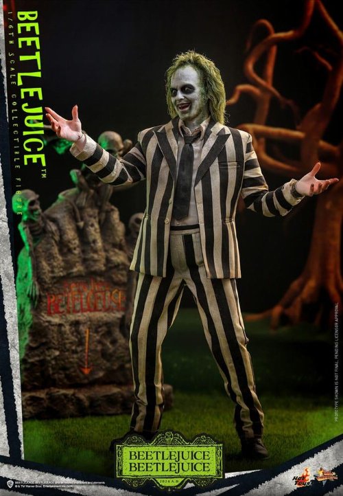 Beetlejuice: Hot Toys Masterpiece - Beetlejuice 1/6
Φιγούρα Δράσης (30cm)