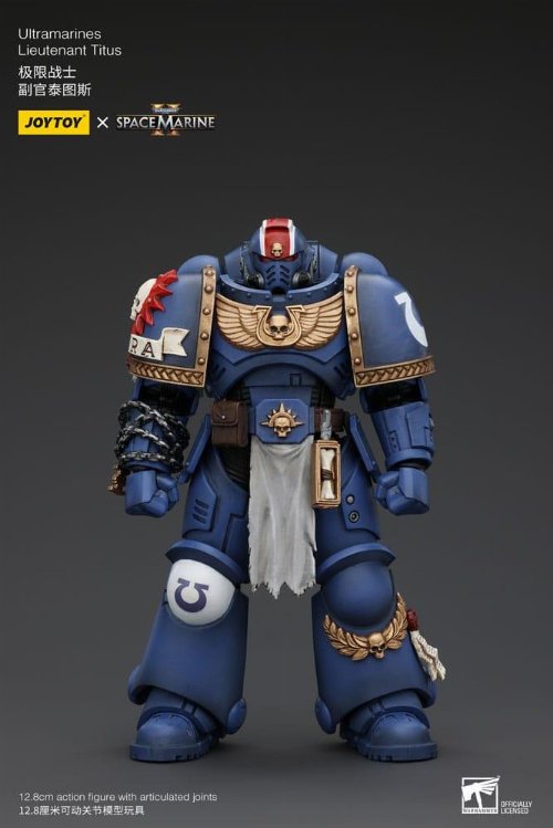 Warhammer 40000 - Ultramarines Lieutenant Titus
1/18 Action Figure (13cm)