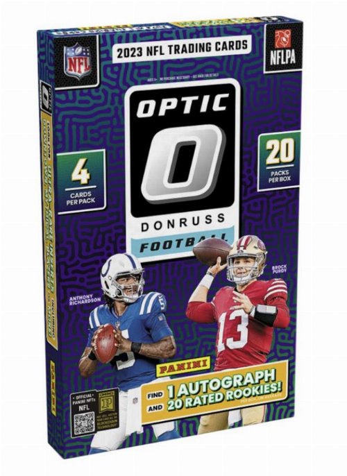 Panini - 2023-24 Optic Donruss Football Hobby
Box (20 Packs)