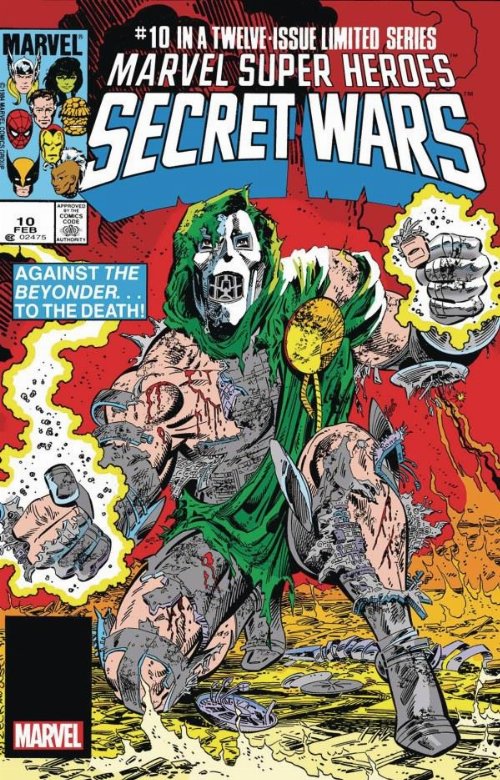 Τεύχος Κόμικ Marvel Super Heroes: Secret Wars #10
Facsimile Edition Foil Variant Cover