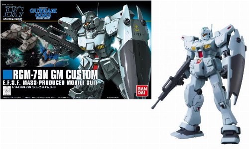 Mobile Suit Gundam - High Grade Gunpla: GM
Custom 1/144 Model Kit