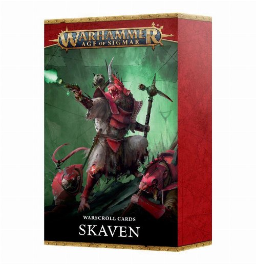 Warhammer Age of Sigmar - Warscroll Cards:
Skaven