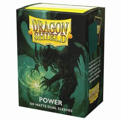 Dragon Shield Art Sleeves Standard Size - Matte Dual
Metallic Power (100 Sleeves)