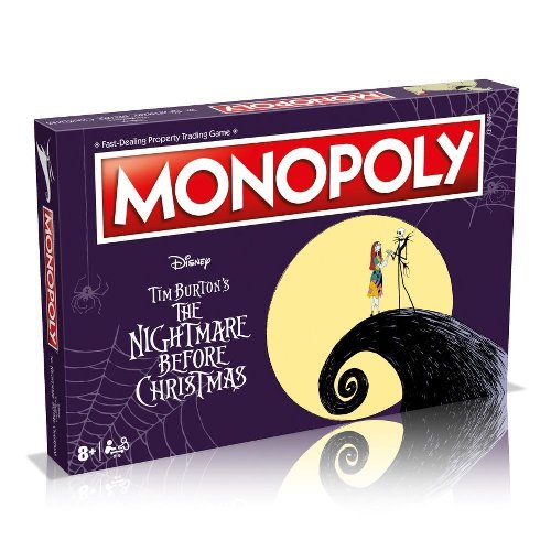 Board Game Monopoly: Nightmare Before Christmas
(New Edition)