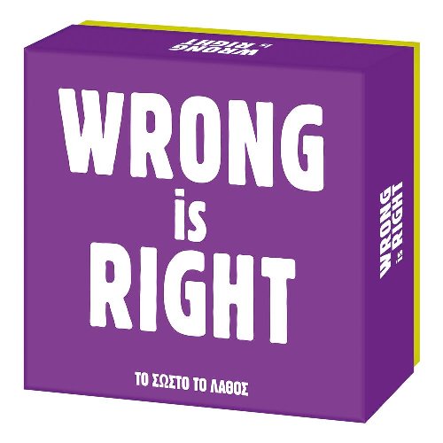 Board Game Wrong Is Right