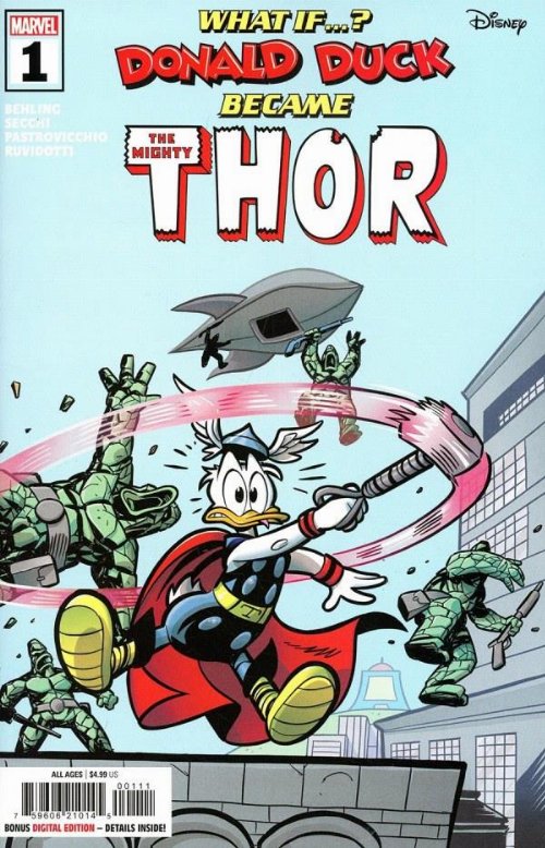 Τεύχος Κόμικ What If Donald Duck Became Thor
#1