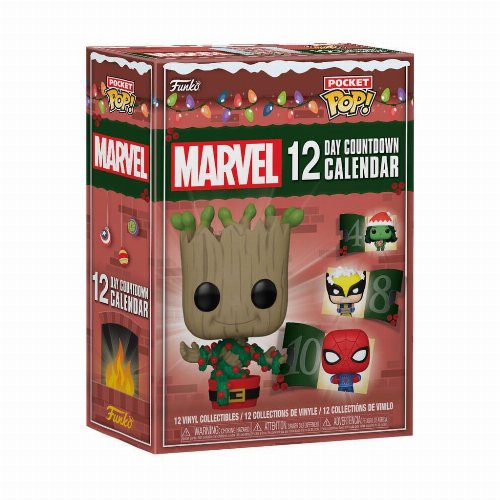 Funko Marvel Advent Calendar (περιέχει 12 Pocket POP!
φιγούρες)