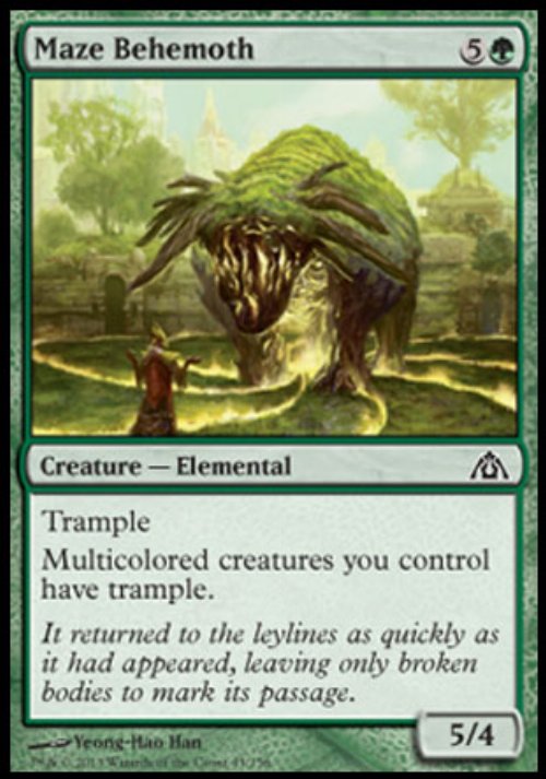 Maze Behemoth - Foil