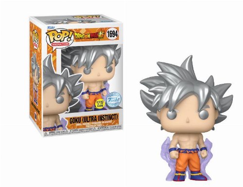 Figure Funko POP! Dragon Ball Super - Goku
(Ultra Instinct) GITD #1694 (Exclusive)