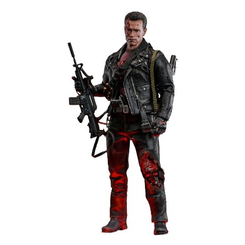 Terminator 2: Hot Toys Masterpiece - T-800
Battle Damaged Version 2.0 1/6 Action Figure
(32cm)