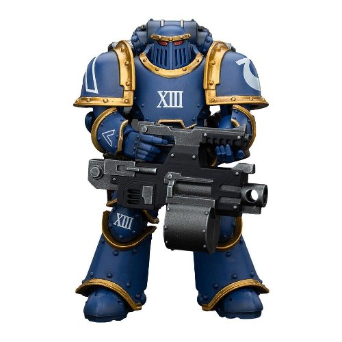 Warhammer The Horus Heresy - Ultramarines Legion
MKIII Tactical Support Squad Legionary with Heavy Bolter 1/18
Action Figure (20cm)