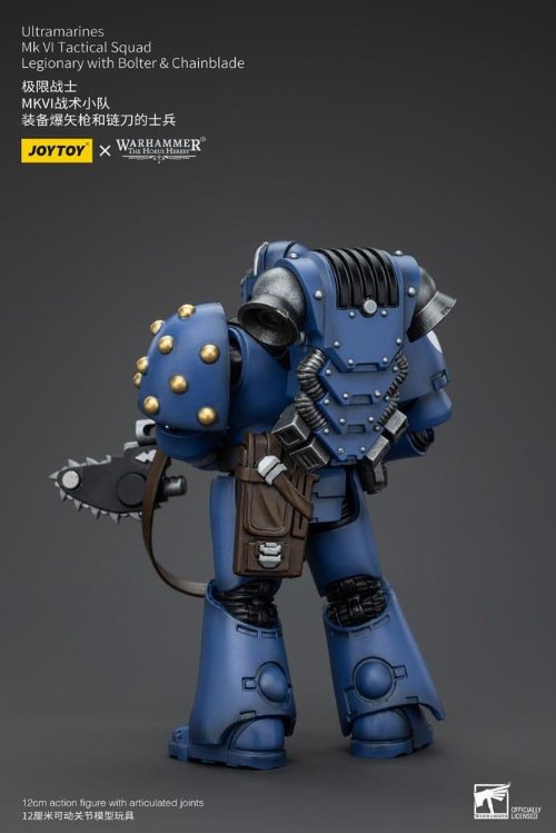 Warhammer The Horus Heresy - Ultramarines MK VI
Tactical Squad Legionary with Bolter& Chainblade 1/18 Action
Figure (12cm)