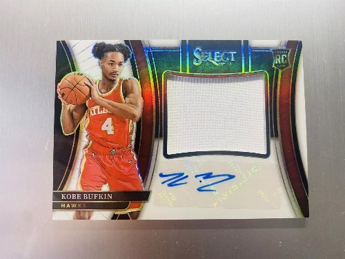 2023-24 Select Jersey Signatures Kobe Bufkin
59/99 Rookie Autograph Hawks