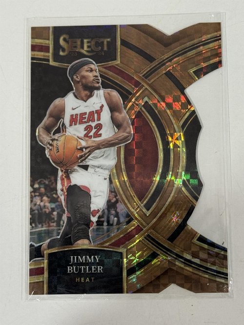 2023-24 Select Jimmy Butler [Checker Bronze
Die-Cut Prizm] #161 2/49