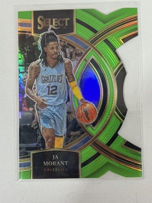 2023-24 Select Ja Morant [Neon Green Die-Cut Prizm]
#136 53/75