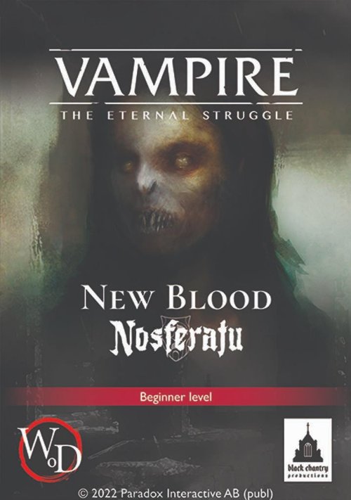 Vampire: The Eternal Struggle (5th Edition) -
New Blood: Nosferatu Deck