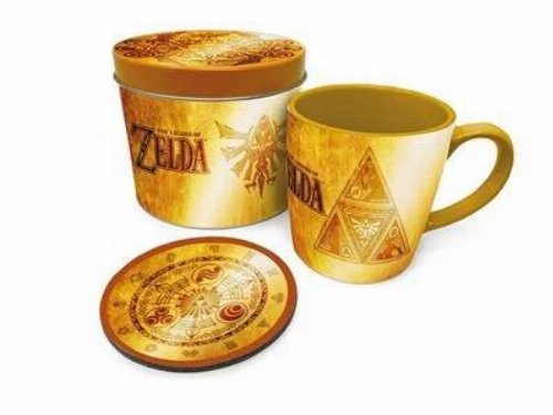 The Legend of Zelda - Golden Triforce Gift Set
(Tin, Mug, Coaster)