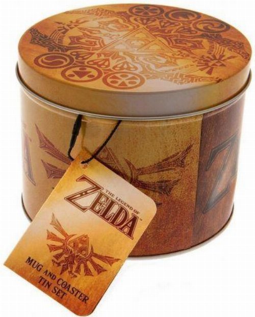 The Legend of Zelda - Golden Triforce Gift Set
(Tin, Mug, Coaster)