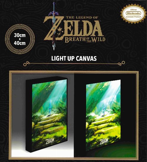 The Legend of Zelda - Master Sword Light Canvas
(40x30cm)