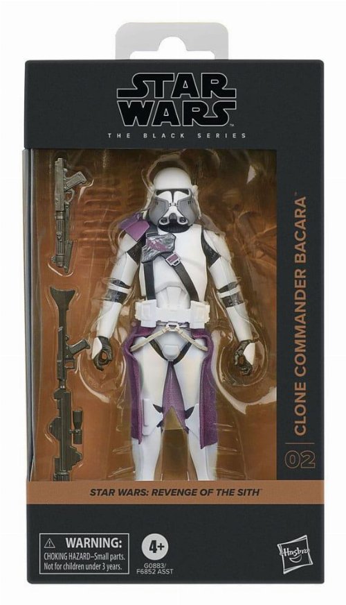 Star Wars: Episode III Black Series - Commander Bacara
#02 Φιγούρα Δράσης (15cm)