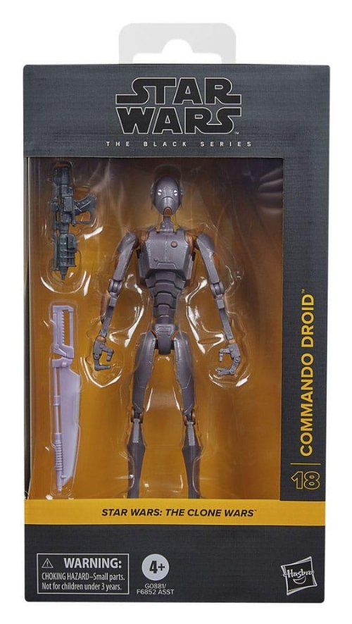 Star Wars The Clone Wars Black Series Commando Droid 18 Action Figure 15cm eFantasy.gr