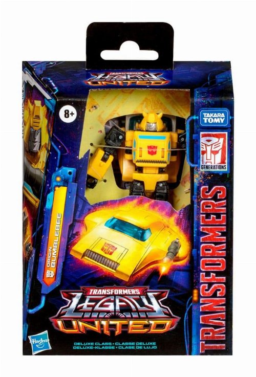 Transformers: Generations Legacy United Deluxe Class -
Origin Bumblebee Φιγούρα Δράσης (14cm)