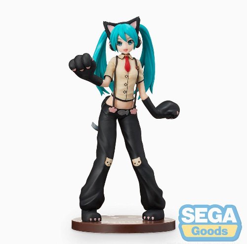 Hatsune Miku Project DIVA Arcade Future Tone SPM -
Hatsune Miku Kitty Cat Φιγούρα Αγαλματίδιο (23cm)