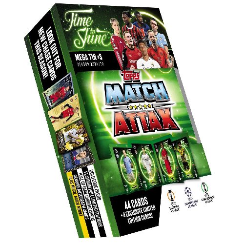 Topps - Match Attax UCC 2024-25 Κάρτες Mega Tin #3 (48
Κάρτες)