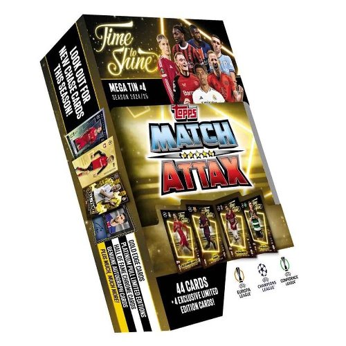 Topps - Match Attax UCC 2024-25 Cards Mega Tin
#4 (48 Cards)