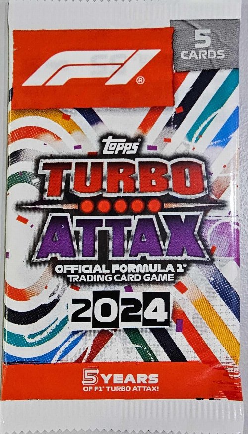 Topps - 2024 Turbo Attax Formula 1 (F1) Promotional
Pack (5 Κάρτες) *NOT FOR SALE*