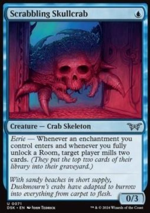 Scrabbling Skullcrab