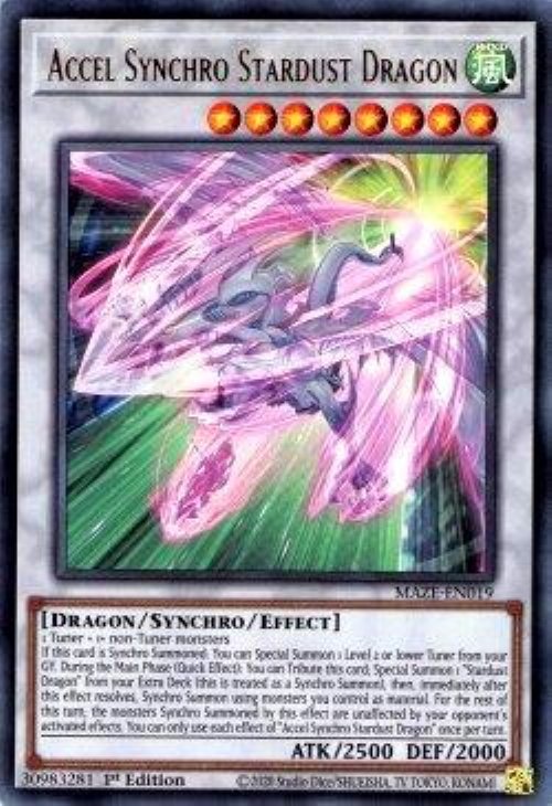 Accel Synchro Stardust Dragon