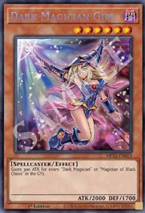 Dark Magician Girl (V.1 - Secret Rare)