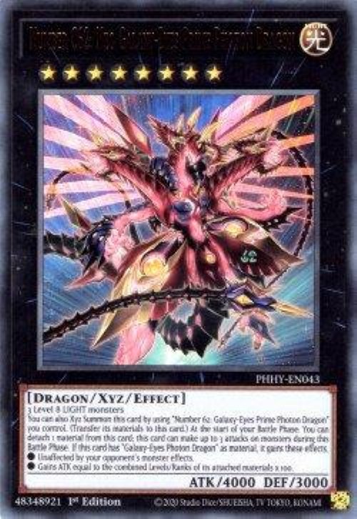 Number C62: Neo Galaxy-Eyes Prime Photon
Dragon