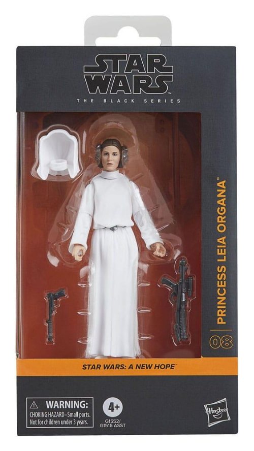 Star Wars: Episode IV Black Series - Princess
Leia Organa #08 Action Figure (15cm)