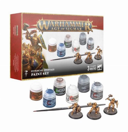 Warhammer Age of Sigmar - Stormcast Eternals
Paints Set