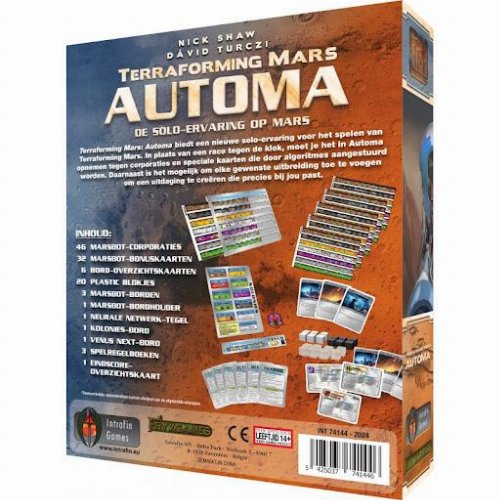 Expansion Terraforming Mars:
Automa