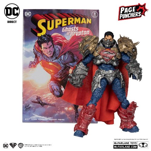 DC Direct - Superman (Ghosts of Kryton) Action
Figure (18cm) Contains Comic Book