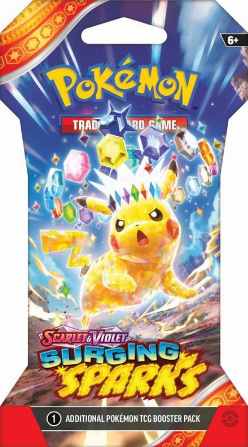 Pokemon TCG Scarlet & Violet Surging Sparks
- Sleeved Booster